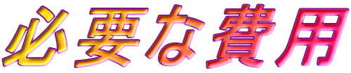 �K�v�Ȕ�p
